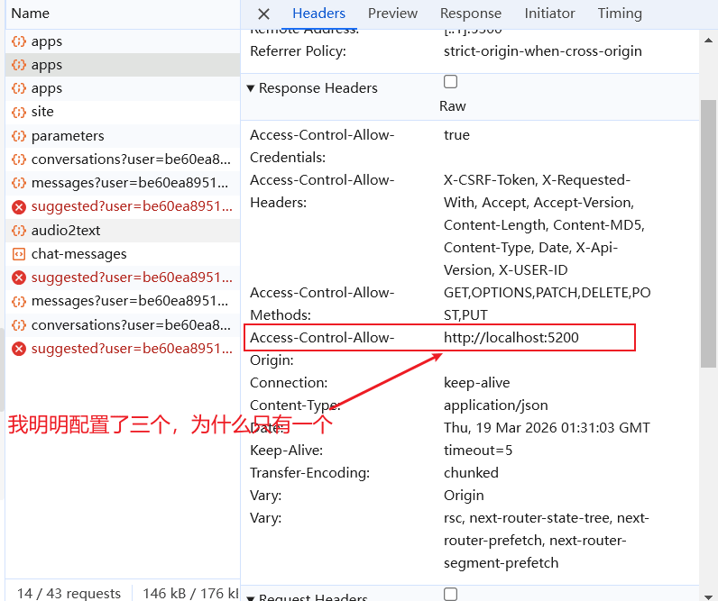 CORS 漏洞报告截图